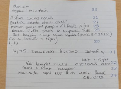 Lot 72 - 1971 AUSTIN MINI RACE CAR