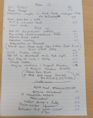 Lot 72 - 1971 AUSTIN MINI RACE CAR