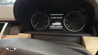 Lot 188 - 2010 LAND ROVER RANGE ROVER SP HSE TDV6 A