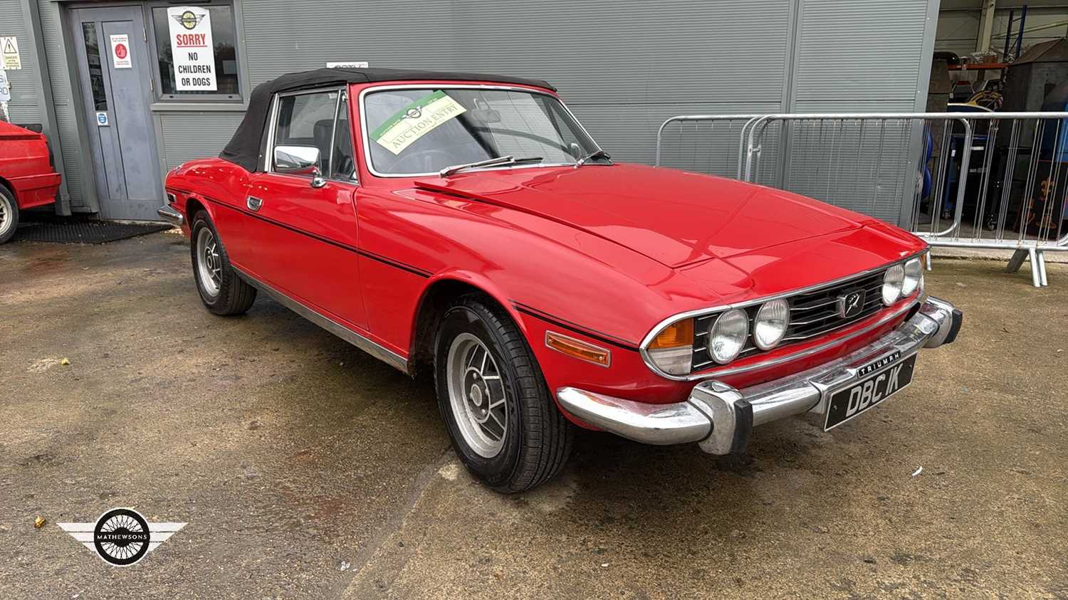 1972 TRIUMPH STAG AUTO