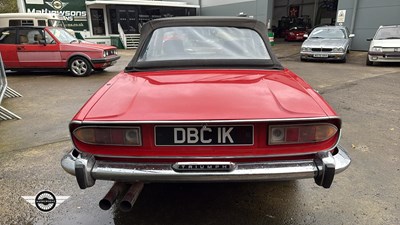 Lot 192 - 1972 TRIUMPH STAG AUTO
