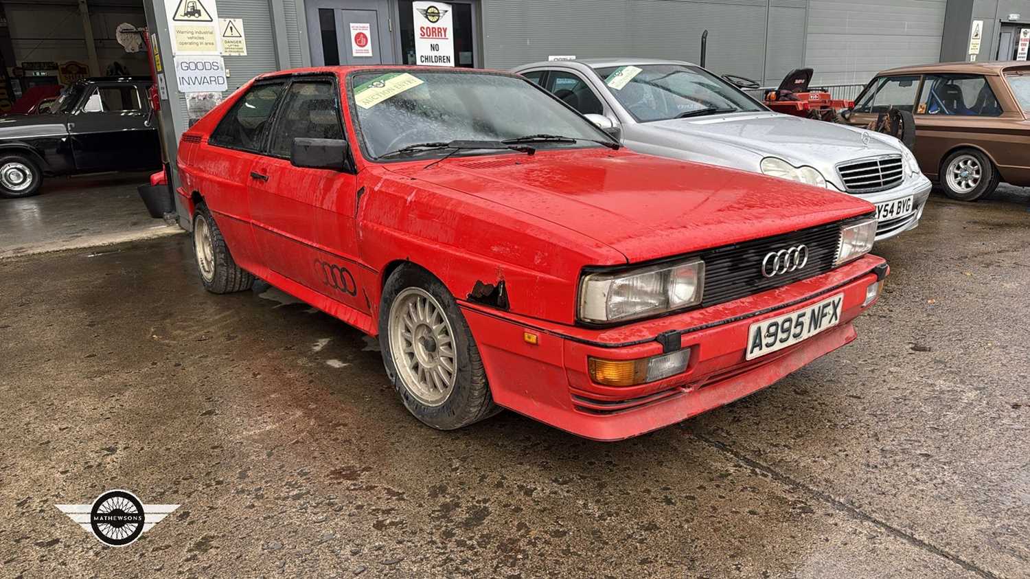 Lot 212 - 1984 AUDI QUATTRO RHD