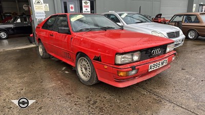Lot 212 - 1984 AUDI QUATTRO RHD