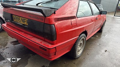 Lot 212 - 1984 AUDI QUATTRO RHD