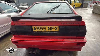 Lot 212 - 1984 AUDI QUATTRO RHD