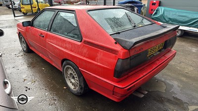 Lot 212 - 1984 AUDI QUATTRO RHD