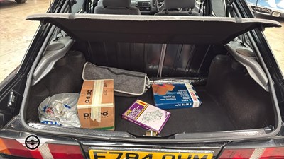 Lot 104 - 1988 FORD ESCORT GHIA