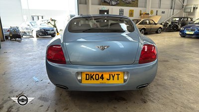 Lot 224 - 2004 BENTLEY CONTINENTAL GT AUTO