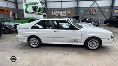 Lot 232 - 1989 AUDI QUATTRO TURBO