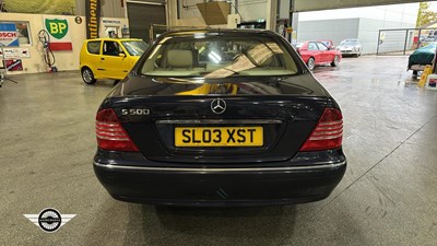 Lot 260 - 2003 MERCEDES S500L AUTO