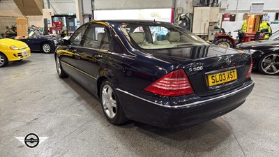 Lot 260 - 2003 MERCEDES S500L AUTO