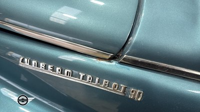 Lot 282 - 1954 SUNBEAM TALBOT 90