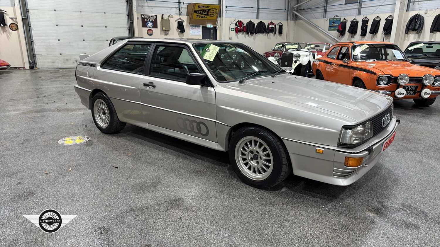 Lot 304 - 1986 AUDI QUATTRO RHD