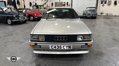 Lot 304 - 1986 AUDI QUATTRO RHD