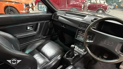 Lot 304 - 1986 AUDI QUATTRO RHD