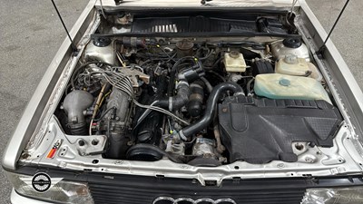 Lot 304 - 1986 AUDI QUATTRO RHD