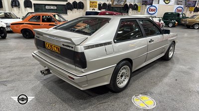 Lot 304 - 1986 AUDI QUATTRO RHD