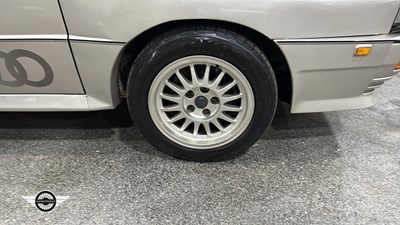 Lot 304 - 1986 AUDI QUATTRO RHD