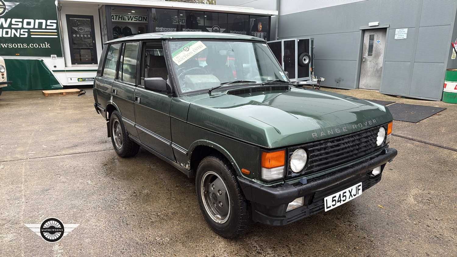 Lot 202 - 1993 LAND ROVER RANGEROVER VOGUE TDI