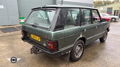Lot 202 - 1993 LAND ROVER RANGEROVER VOGUE TDI