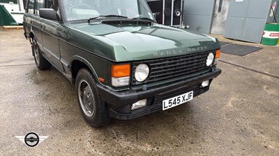 Lot 202 - 1993 LAND ROVER RANGEROVER VOGUE TDI