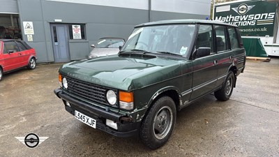 Lot 202 - 1993 LAND ROVER RANGEROVER VOGUE TDI