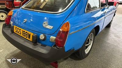 Lot 400 - 1980 MG B GT
