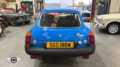 Lot 400 - 1980 MG B GT