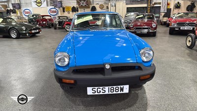Lot 400 - 1980 MG B GT