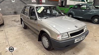 Lot 454 - 1991 VAUXHALL NOVA LUXE