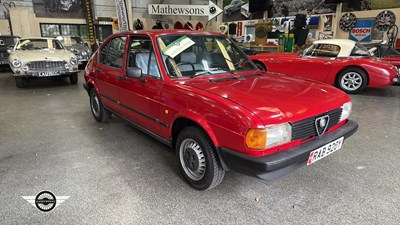 Lot 462 - 1983 ALFA ROMEO ALFASUD SC