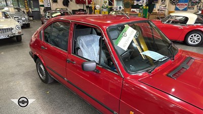 Lot 462 - 1983 ALFA ROMEO ALFASUD SC