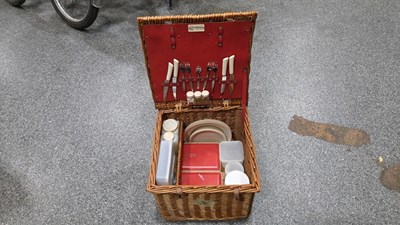 Lot 549 - SIRRAM DEEP WICKER PICNIC SET