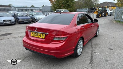 Lot 426 - 2008 MERCEDES C200 SPORT CDI A
