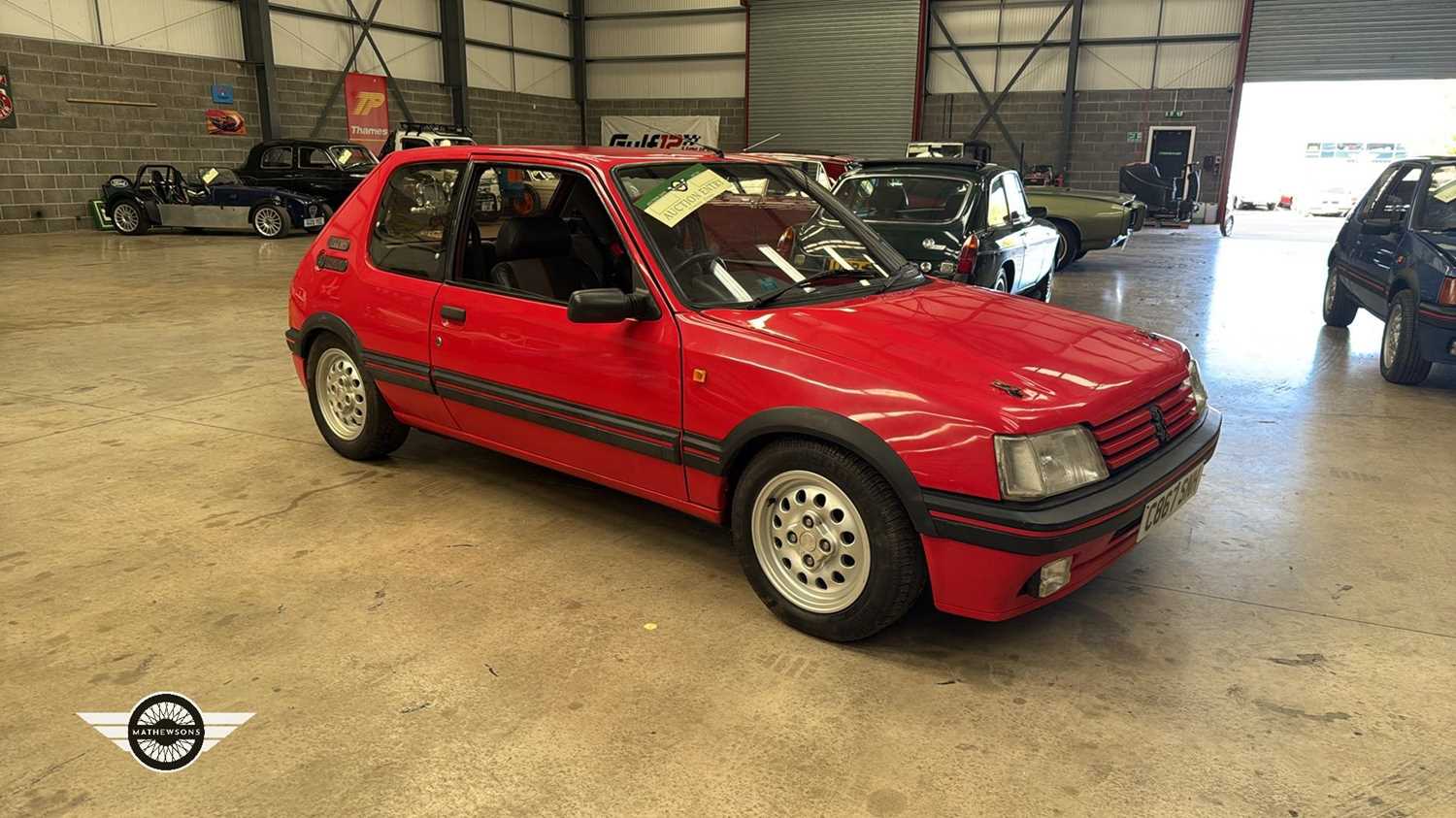 Lot 480 - 1986 PEUGEOT 205 GTI