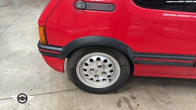 Lot 480 - 1986 PEUGEOT 205 GTI