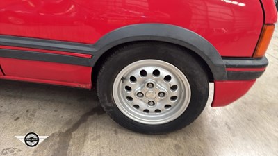 Lot 480 - 1986 PEUGEOT 205 GTI