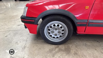 Lot 480 - 1986 PEUGEOT 205 GTI