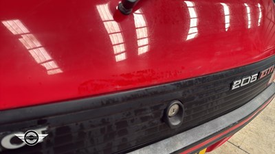 Lot 480 - 1986 PEUGEOT 205 GTI