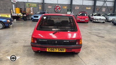 Lot 480 - 1986 PEUGEOT 205 GTI