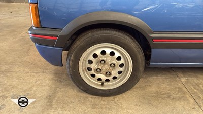 Lot 506 - 1990 PEUGEOT 205 GTI