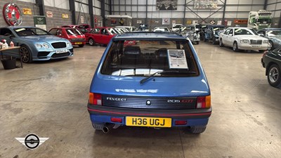 Lot 506 - 1990 PEUGEOT 205 GTI