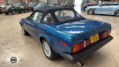Lot 348 - 1981 TRIUMPH TR7 CONVERTIBLE AUTO