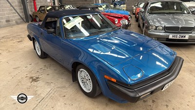 Lot 348 - 1981 TRIUMPH TR7 CONVERTIBLE AUTO