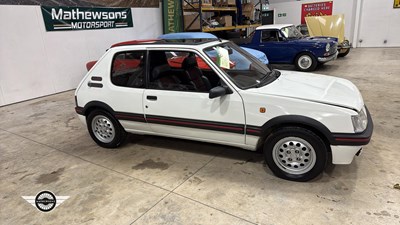 Lot 592 - 1991 PEUGEOT 205 GTI