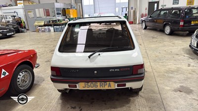 Lot 592 - 1991 PEUGEOT 205 GTI