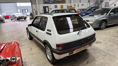Lot 592 - 1991 PEUGEOT 205 GTI