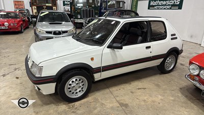 Lot 592 - 1991 PEUGEOT 205 GTI