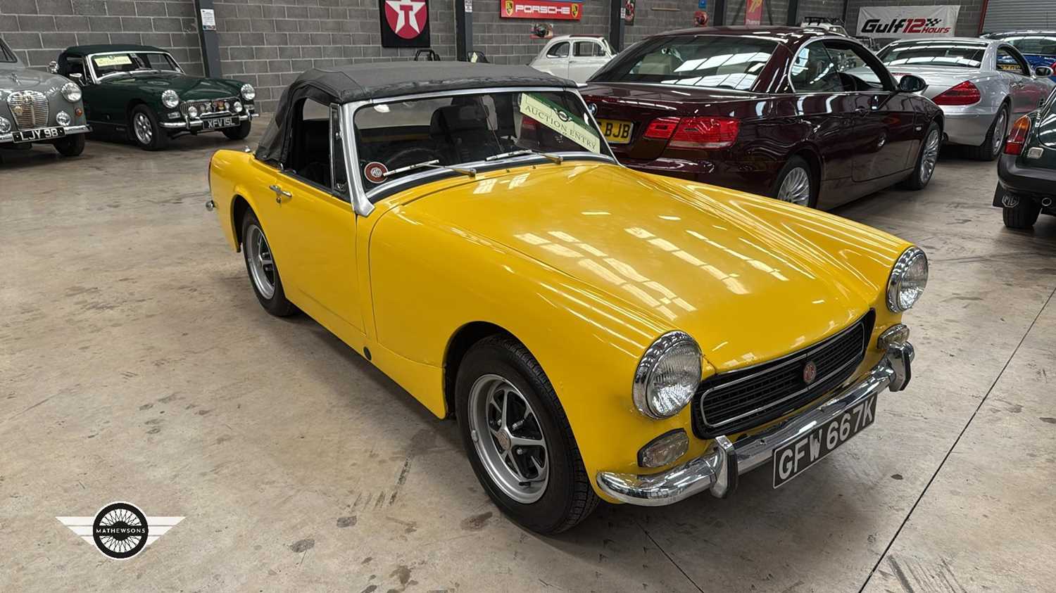 Lot 584 - 1972 MG MIDGET