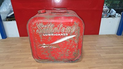 Lot 803 - SILKOLENE LUBRICANTS OIL DRUM